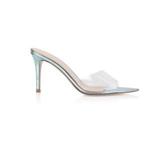 Gianvito Rossi Elle plexi mules